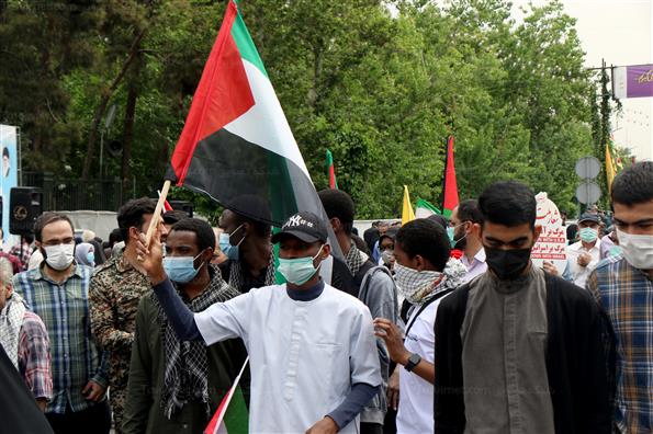 راهپیمایی روز جهانی قدس در تهران