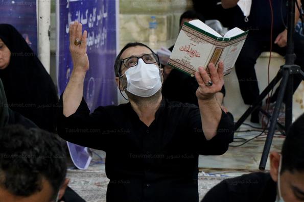 مراسم احیای شب بیست و یکم ماه رمضان در مرقد امام خمینی