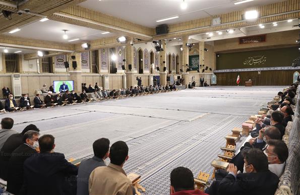 محفل انس با قرآن کریم با حضور رهبر انقلاب