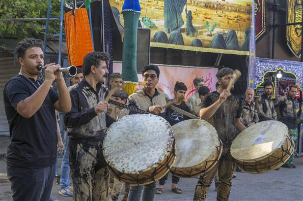 مراسم عزاداری روز عاشورا در خرم آباد
