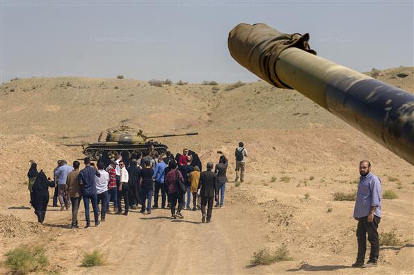 اردوی بازدید از شهرک سینمایی دفاع مقدس