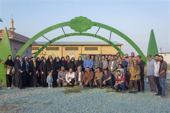 اردوی بازدید از شهرک سینمایی دفاع مقدس