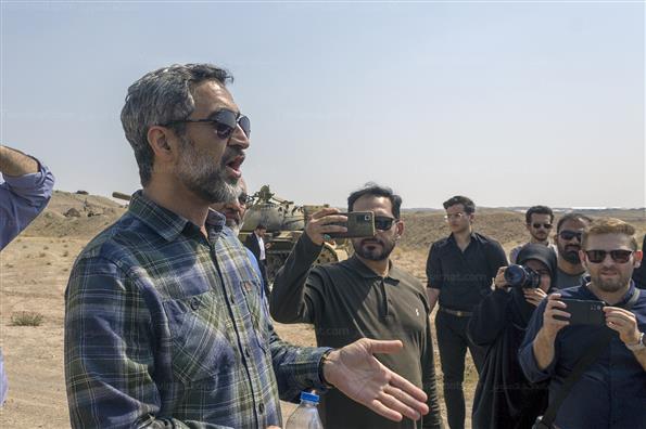 اردوی بازدید از شهرک سینمایی دفاع مقدس