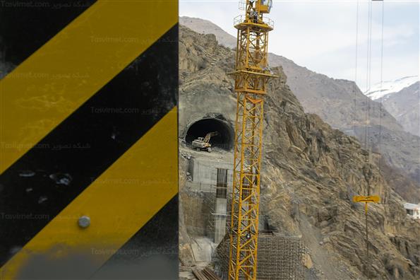 روند پیشرفت باند غربی منطقه 2 آزادراه تهران شمال توسط مهندسین و پیمانکاران توانمند کشور