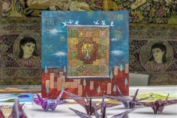 کارگاه هنری چیدمانی- مشارکتی در موزه فرش ایران