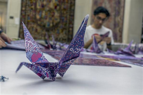 کارگاه هنری چیدمانی- مشارکتی در موزه فرش ایران