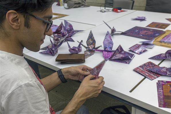 کارگاه هنری چیدمانی- مشارکتی در موزه فرش ایران