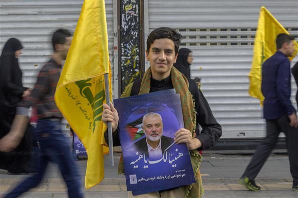 مراسم تشییع پیکر شهید اسماعیل هنیه در تهران