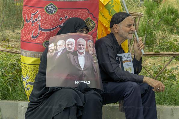 مراسم تشییع پیکر شهید اسماعیل هنیه در تهران