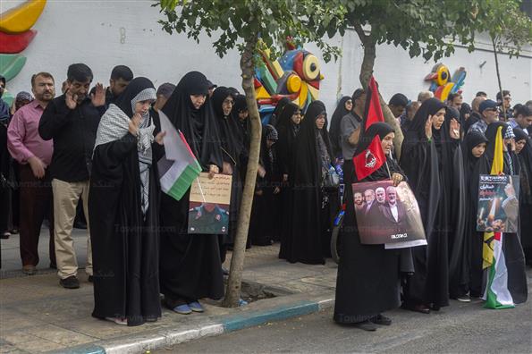 مراسم تشییع پیکر شهید اسماعیل هنیه در تهران