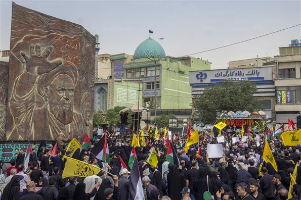مراسم تشییع پیکر شهید اسماعیل هنیه در تهران